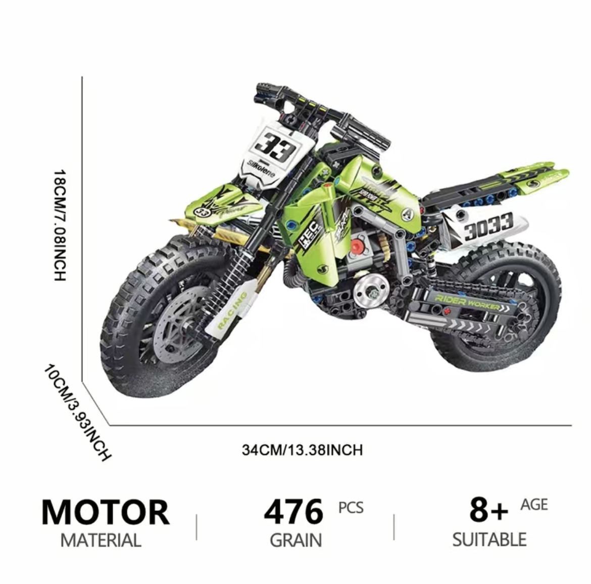 Kawasaki KX450 MX Bike Build Kit - Image 2