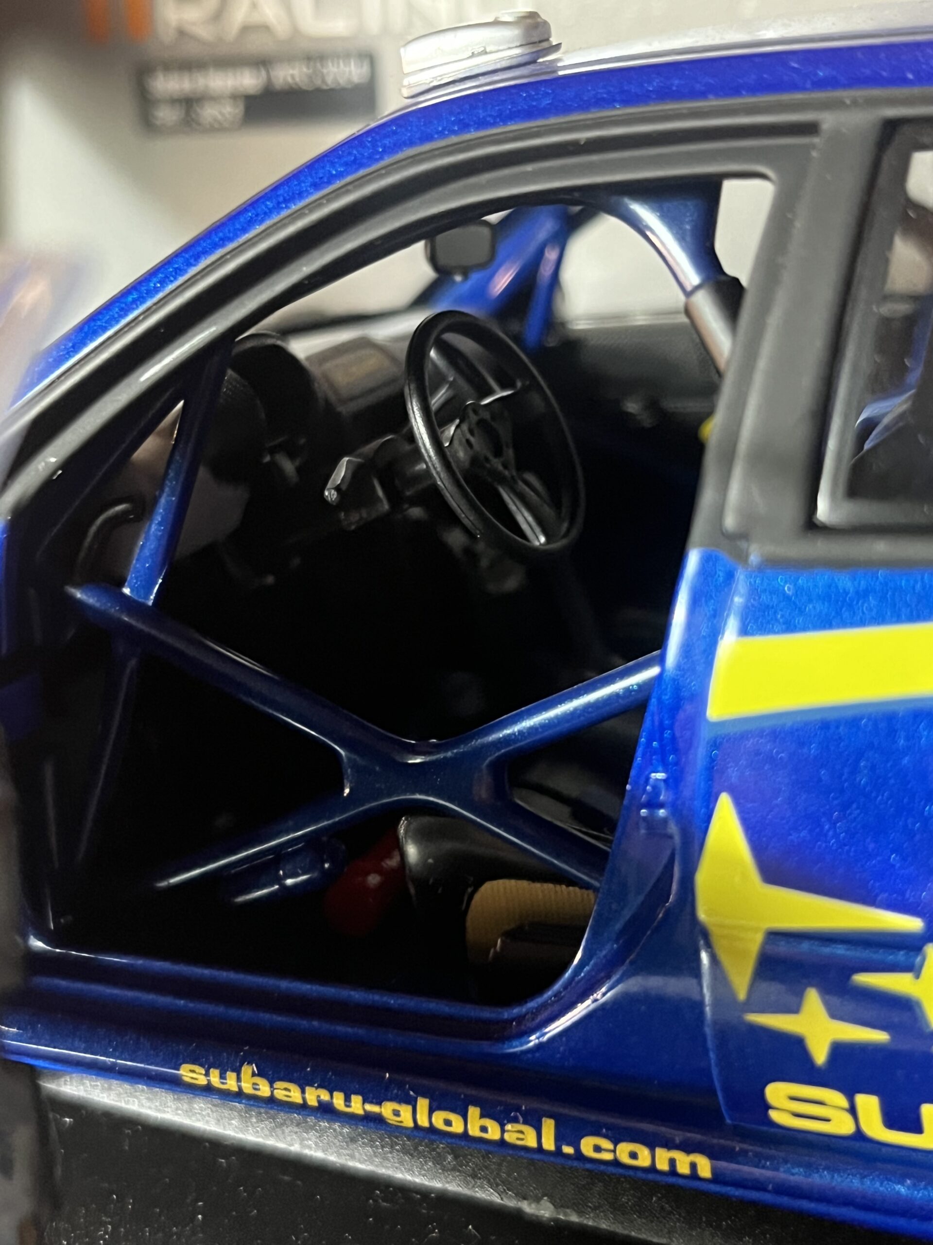 Solido 1/18 2004 Subaru WRX Solberg Monte Carlo Rally Model Car - Image 8