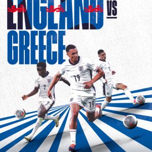 2x Tickets to England v Greece at Wembley