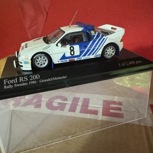 RS200 Model Rally Sweden 1986