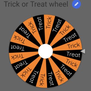 Trick or Treat Money Spin Game
