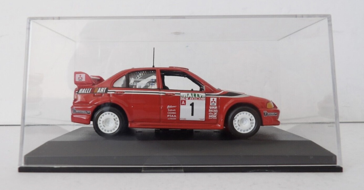 ALTAYA MITSUBISHI LANCER EVO VI RALLY NEW ZEALAND 1999 MINT BOXED 1:43 - Image 4