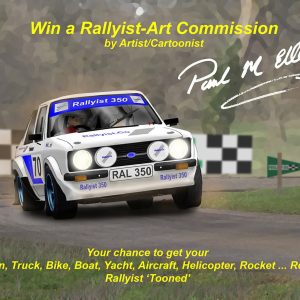 🎨 Win a Custom Rallyist Art ‘Tooned’ Illustration! 🎨