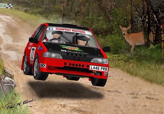 🎨 Win a Custom Rallyist Art ‘Tooned’ Illustration! 🎨 - Image 3